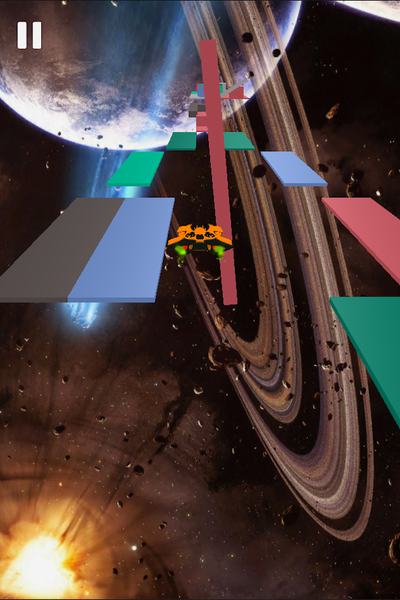 Sky Roads ۳D - Galaxy Racing - عکس بازی موبایلی اندروید
