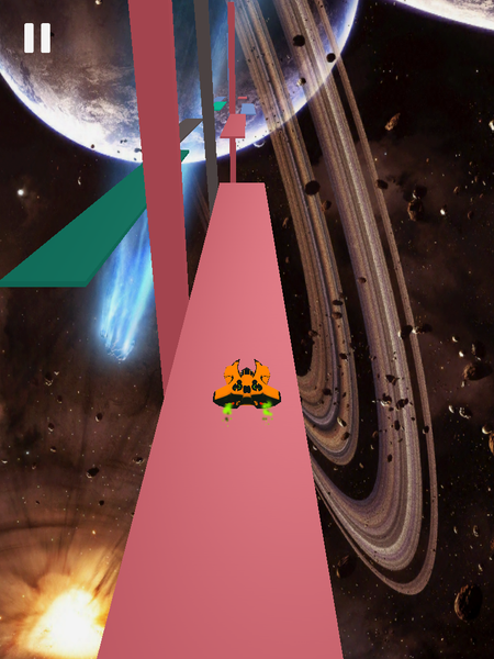 Sky Roads ۳D - Galaxy Racing - عکس بازی موبایلی اندروید