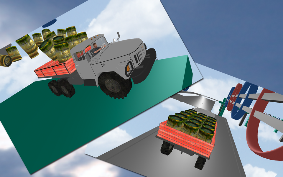 Tough Transport ۳D Simulator - عکس بازی موبایلی اندروید