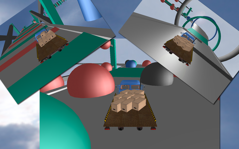 Tough Transport ۳D Simulator - عکس بازی موبایلی اندروید