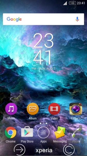 SONY MSH Theme 8 - Image screenshot of android app