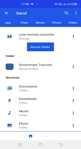 Smartshare Transfer - Image screenshot of android app