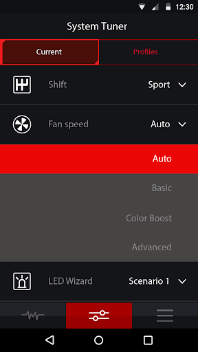 MSI Dragon Dashboard ۲.۰ - عکس برنامه موبایلی اندروید