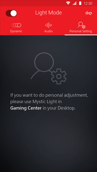 MSI Mystic Light for Desktop - عکس برنامه موبایلی اندروید