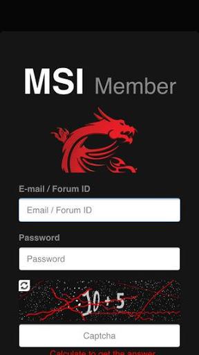 MSI Community - Image screenshot of android app