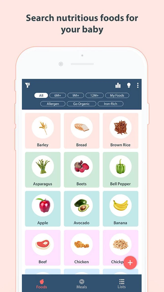 Baby Led Weaning: Meal Planner - عکس برنامه موبایلی اندروید