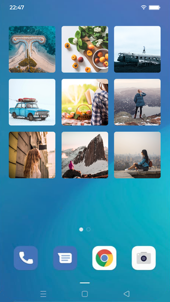 Photo Widget: Screen Gallery - عکس برنامه موبایلی اندروید