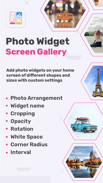 Photo Widget: Screen Gallery - عکس برنامه موبایلی اندروید