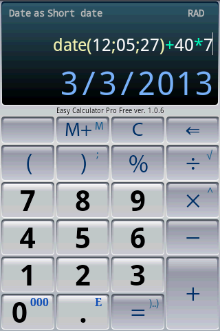 Calculator - Image screenshot of android app