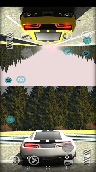 Two Player Car Racing ۳D Speed - عکس بازی موبایلی اندروید