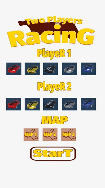Two Player Car Racing ۳D Speed - عکس بازی موبایلی اندروید