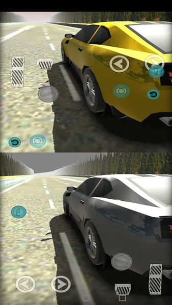 Two Player Car Racing ۳D Speed - عکس بازی موبایلی اندروید