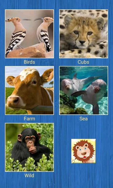Animals Slide Puzzles - عکس بازی موبایلی اندروید