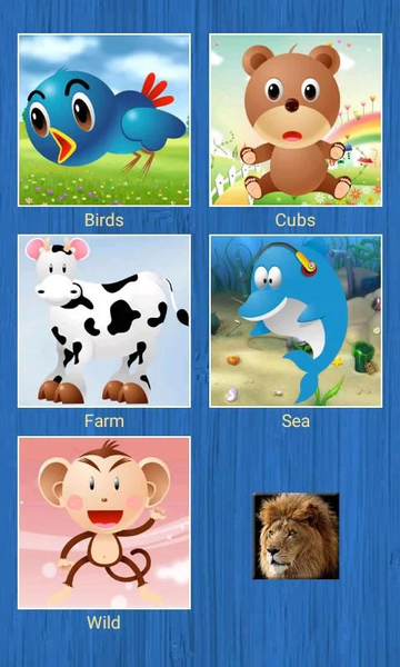 Animals Slide Puzzles - عکس بازی موبایلی اندروید