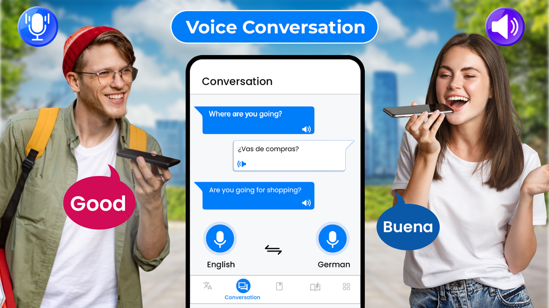 Translate All Languages Now - عکس برنامه موبایلی اندروید