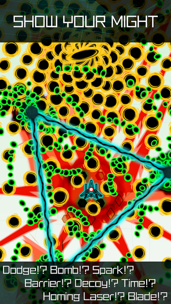 Bullet Hell Monday Black - Gameplay image of android game