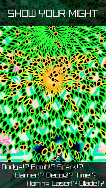 Bullet Hell Monday Black - Gameplay image of android game