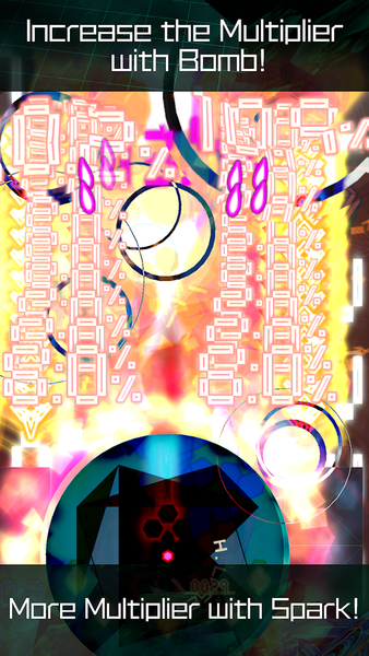 Bullet Hell Monday Black - Gameplay image of android game