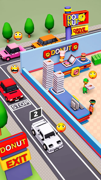 Donut Empire:Idle Tycoon Games - عکس بازی موبایلی اندروید