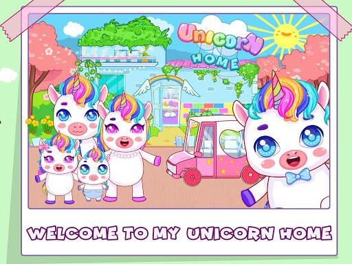 Mini Town: Unicorn Home - Gameplay image of android game