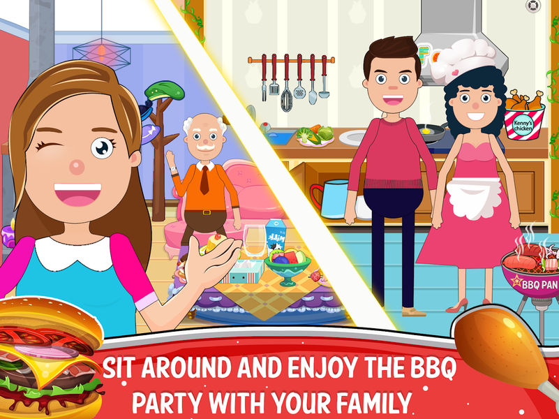 Mini town : home family game - Image screenshot of android app