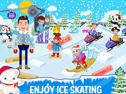 MT-Iceland Snow Games for Kids - Gameplay image of android game