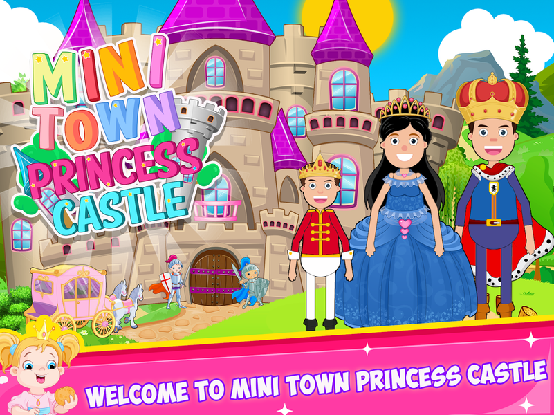 Mini Town: Princess Land - عکس بازی موبایلی اندروید