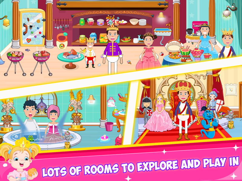 Mini Town: Princess Land - عکس بازی موبایلی اندروید