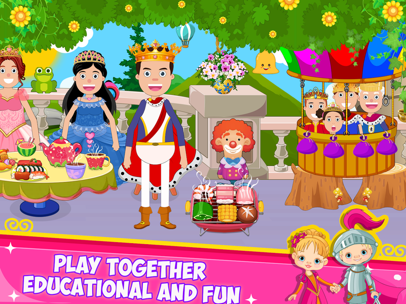 Mini Town: Princess Land - Gameplay image of android game