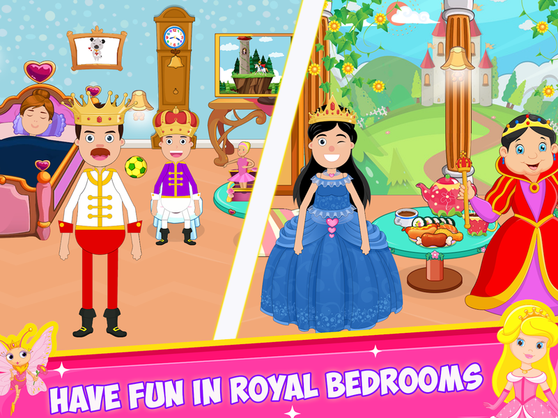 Mini Town: Princess Land - Gameplay image of android game