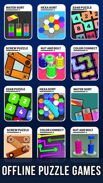 Antistress Mini Puzzle Games - Gameplay image of android game