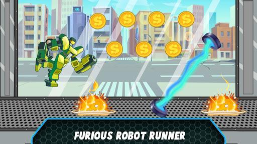 Super Hero Runner- Robot Games - عکس بازی موبایلی اندروید