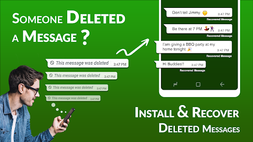 Recover Deleted Messages App - عکس برنامه موبایلی اندروید