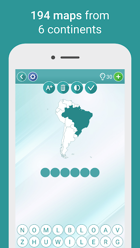 Geography Quiz - World Flags - Gameplay image of android game