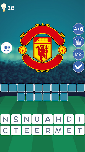 Soccer Clubs Logo Quiz Game - Gameplay image of android game