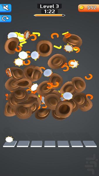 Match 3D Toys - Gameplay image of android game
