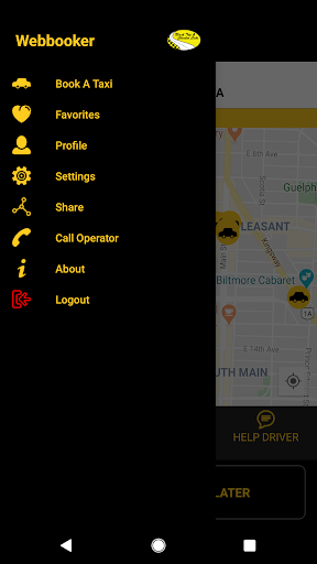 Black Top and Checker Cabs - Image screenshot of android app