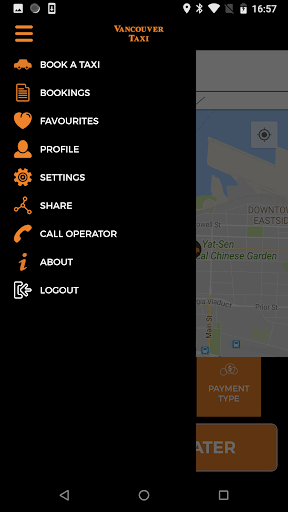 Vancouver Taxi - Image screenshot of android app