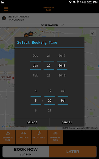 Vancouver Taxi - عکس برنامه موبایلی اندروید