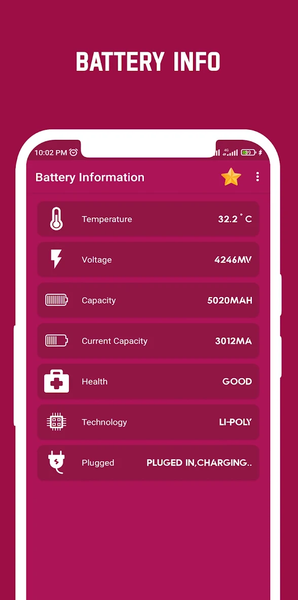SuperBattery & Charge Monitor - Image screenshot of android app