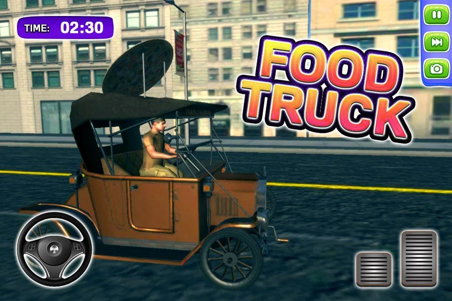 Food Truck Driver - Cafe Truck - عکس بازی موبایلی اندروید