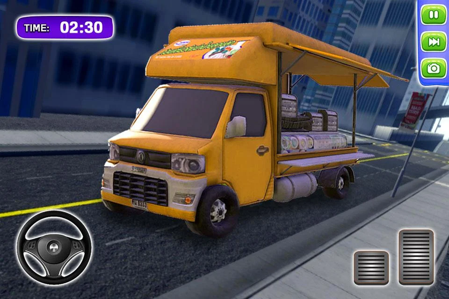 Food Truck Driver - Cafe Truck - عکس بازی موبایلی اندروید