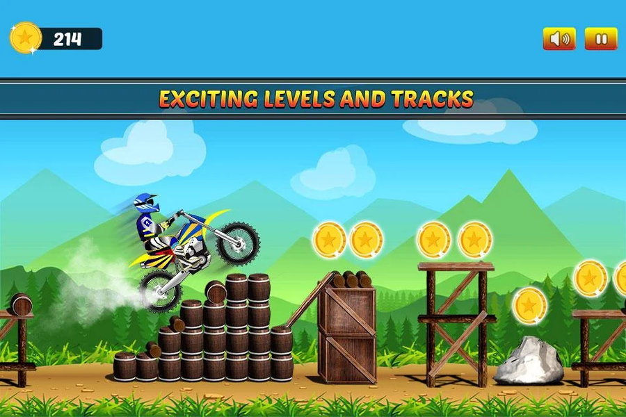 Xtreme Trial Bike Racing Stunt - عکس برنامه موبایلی اندروید
