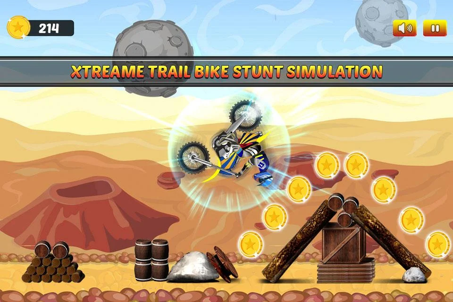 Xtreme Trial Bike Racing Stunt - عکس برنامه موبایلی اندروید