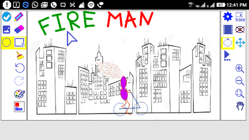Flipbook Animation Cartoon App - عکس برنامه موبایلی اندروید
