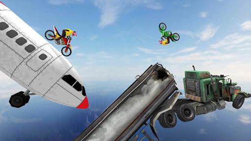 Motorcross Stunts - Gameplay image of android game