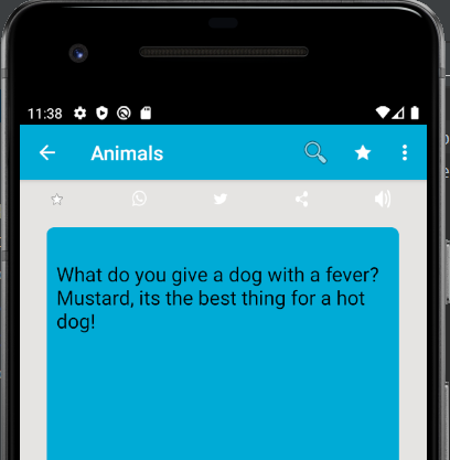 Jokes book, funny jokes in eng - Image screenshot of android app