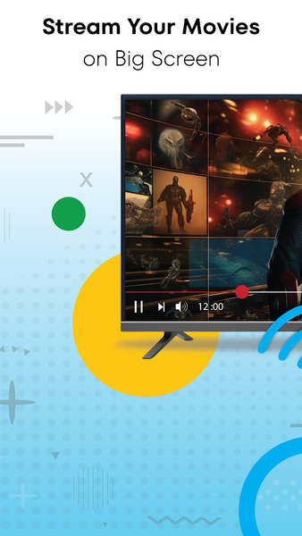 Screen Cast - Screen Mirroring - عکس برنامه موبایلی اندروید