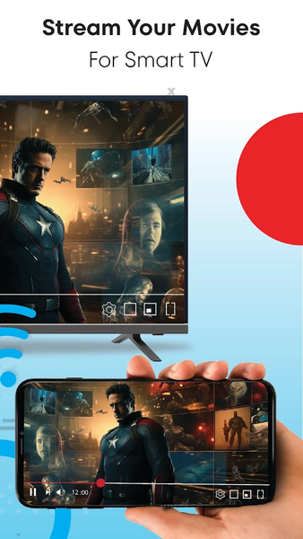 Screen Cast - Screen Mirroring - عکس برنامه موبایلی اندروید