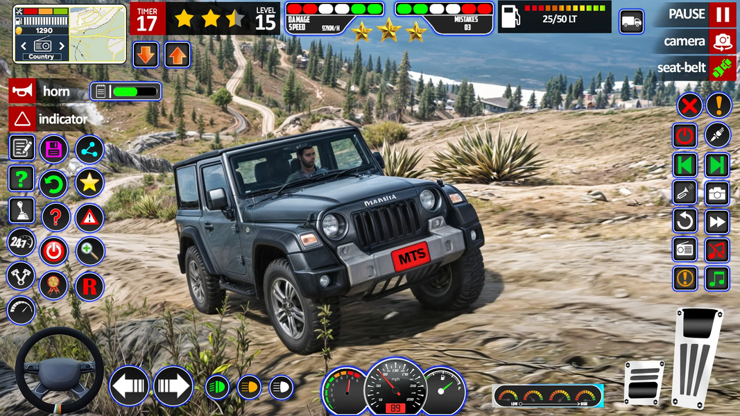 SUV Jeep Driving Simulator 3D - عکس بازی موبایلی اندروید